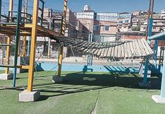 Arequipa: Parques del distrito de Mariano Melgar son un peligro para los niños