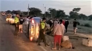 Piura: Cuatro heridos deja accidente de tránsito en el puente Independencia