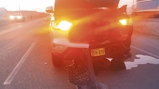 Anciano muere atropellado en la carretera Mocupe–Chiclayo