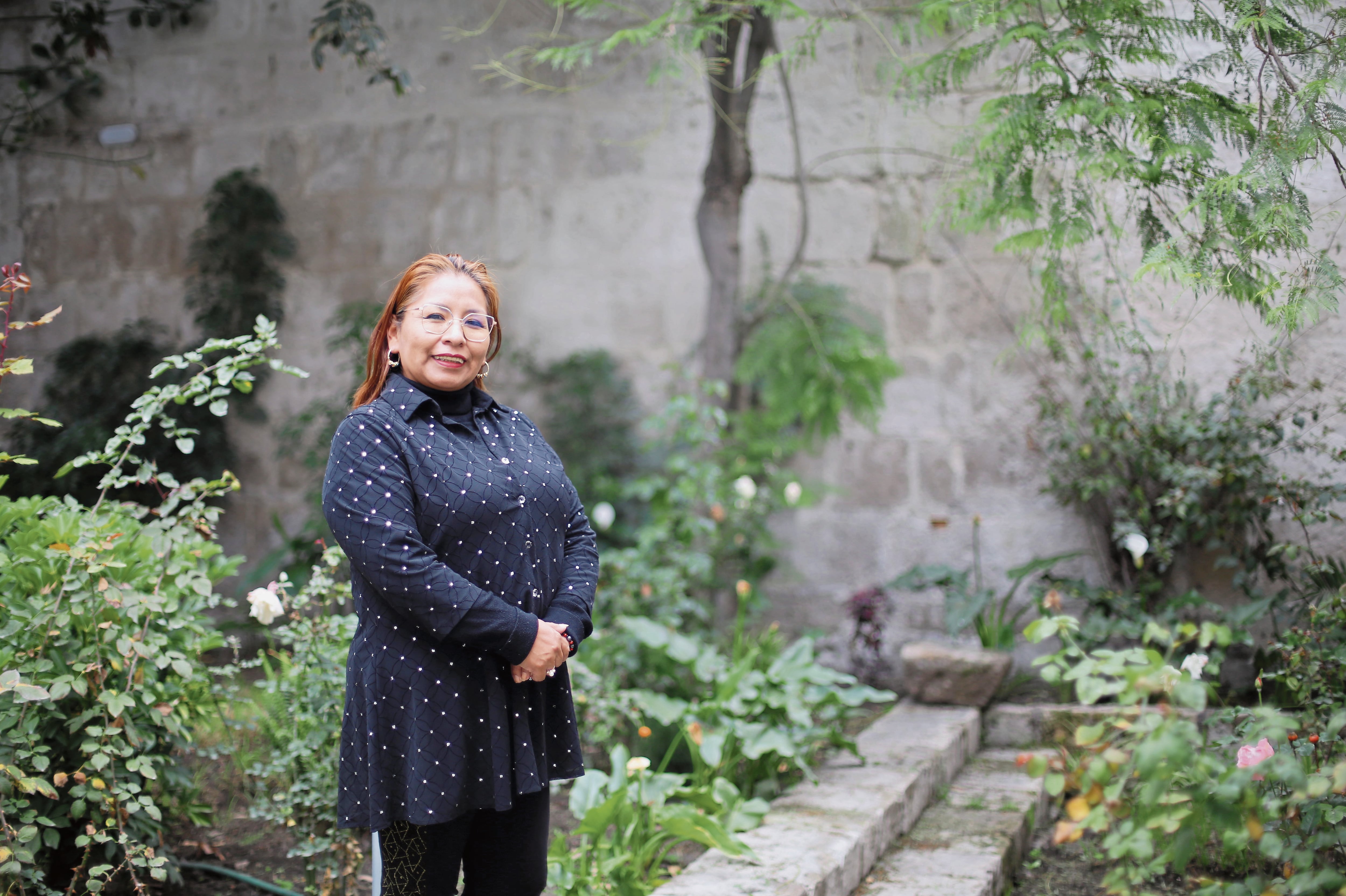 Consejera Natividad Taco Cueva. Foto. Leonardo Cuito.