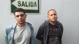 Surco: Capturan a dos venezolanos tras robar en tienda del Jockey Plaza