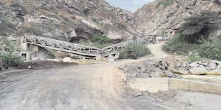 La Región y el MTC anunciaron la firma de un convenio para instalar una plataforma modular, pero ha pasado el tiempo y los vehículos pasan por una vía alterna en mal estado.
