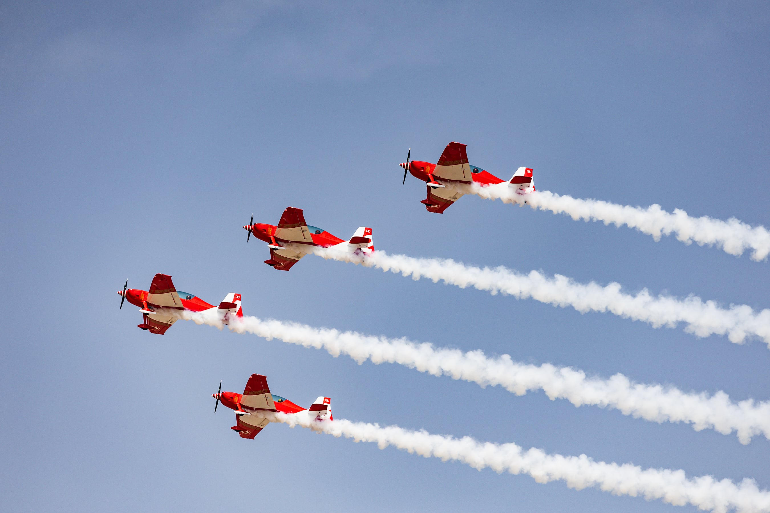 FAP inaugura el Festival Aéreo BALP Lima 2026: así fue el espectáculo de los F-16 en Las Palmas. Foto: Ministerio de Defensa.