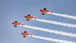 FAP inaugura el Festival Aéreo BALP Lima 2026: así fue el espectáculo de los F-16 en Las Palmas