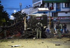 Colombia: coche bomba explotó frente a estación policial en Los Patios, Cúcuta