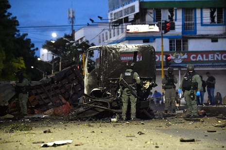 Colombia: coche bomba explotó frente a estación policial en Los Patios, Cúcuta
