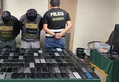 Arequipa: Dos personas detenidas por presuntamente comercializar celulares robados