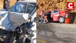 Choque entre dos vehículos deja heridos en la vía Pampas–Huancayo