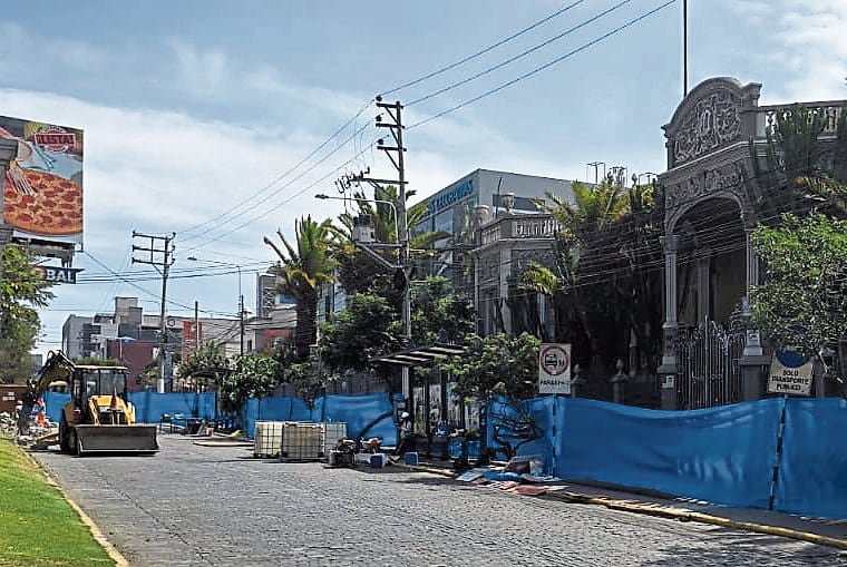 Cultura descarta daño patrimonial en avenida Ejército