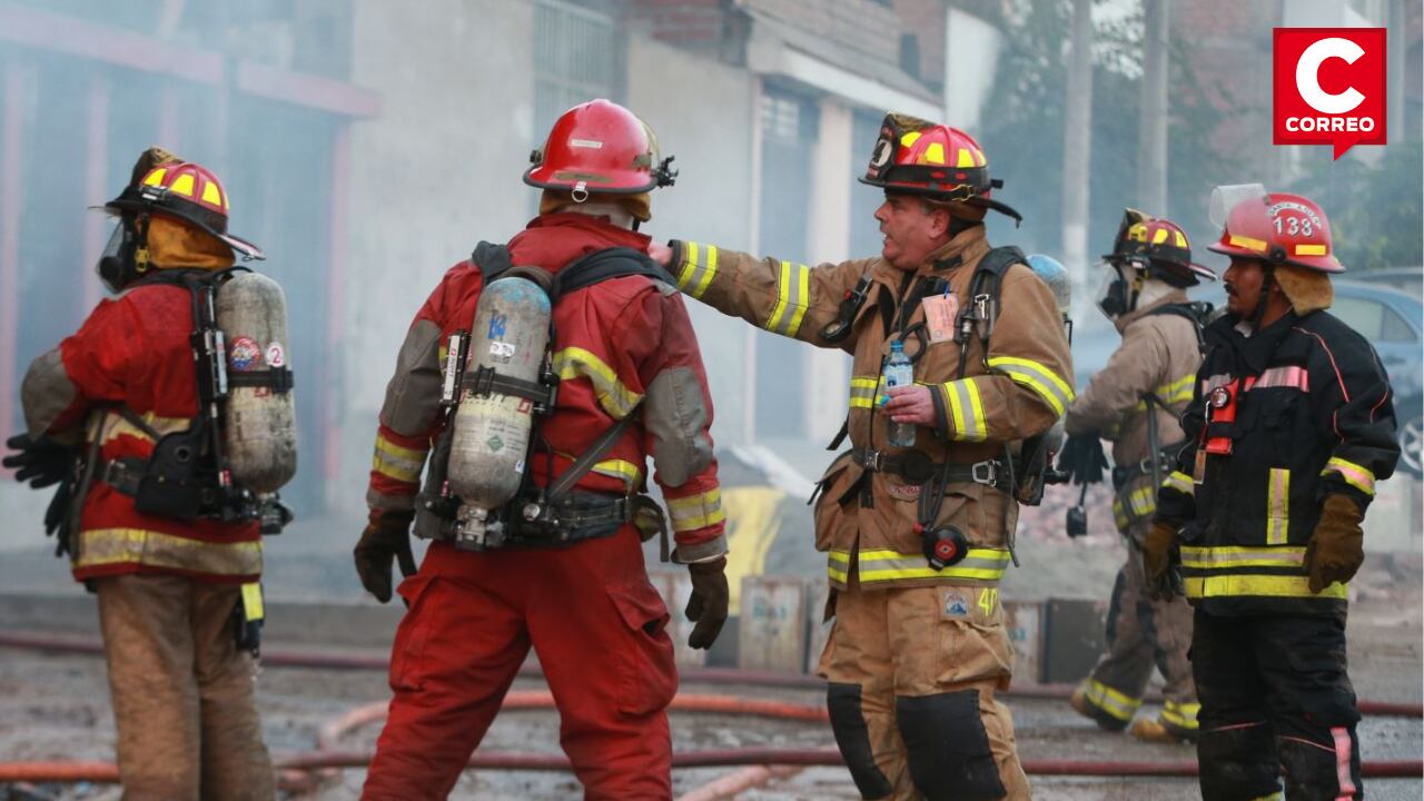 Hombre fallece en incendio en un edificio de San Martín de Porres. (Imagen referencial)