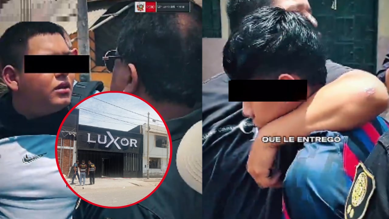 Detenidos serían parte de una red criminal vinculada a otros atentados en La Libertad. (Foto: Captura "X" Mininter)