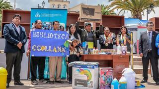 Entregan más de un millón de soles en implementos a bibliotecas de San Jerónimo - Cusco