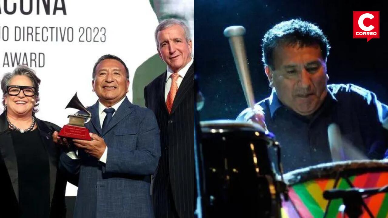 Percusionista peruano Alex Acuña recibió premio especial en los Grammys 2023