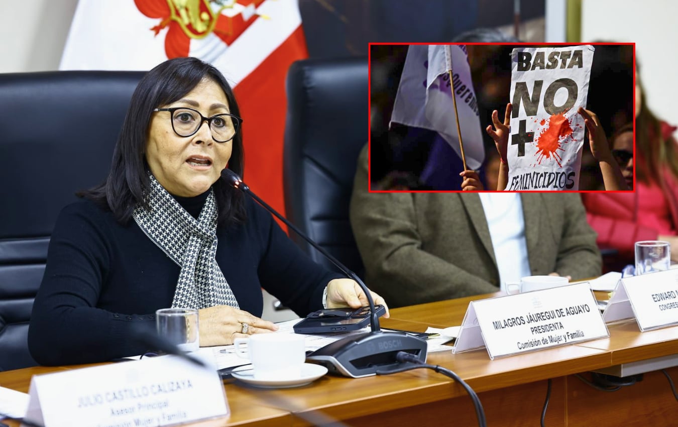 Congresista quiere eliminar el feminicidio y condenados podrían pedir rebaja de penas. Foto: GEC.