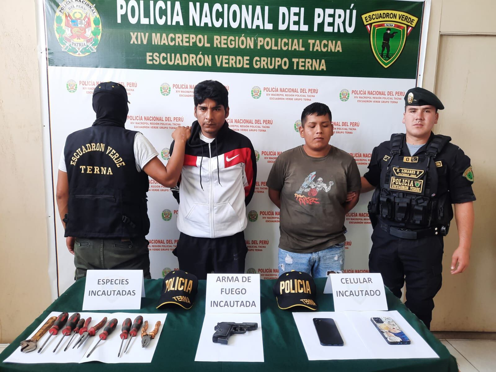 Cristian Víctor Hualpa Huallpa (37) y Gonzalo Ccalle Copare (25) fueron liberados. (Foto: Difusión)