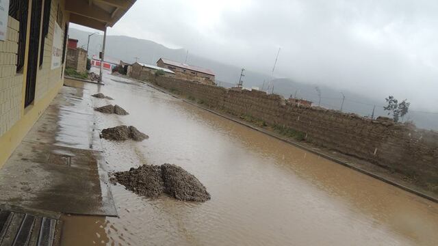 Fuertes precipitaciones incomunican provincia de Candarave