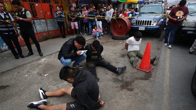 PNP desarticuló en Lima seis bandas criminales dedicadas al secuestro