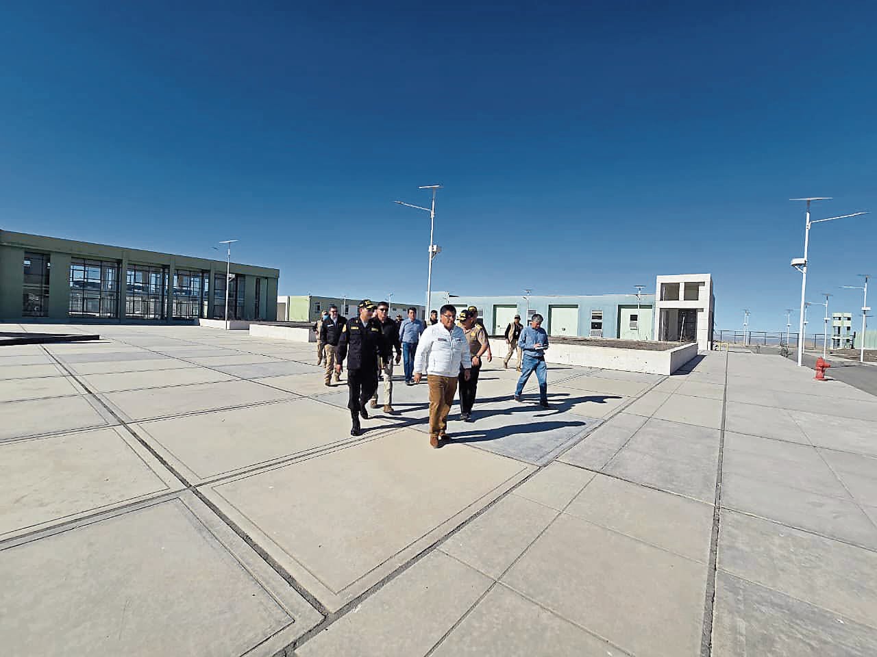 El proyecto de la Escuela Superior Técnico Profesional de la PNP en La Joya está valorizado en 151 millones de soles. Foto: PNP.