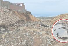 Trujillo: Aguas residuales destruyeron tres kilómetros de vías en el distrito de Huanchaco