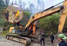 Huánuco: Destruyen maquinaria por más de S/1.2 millones de mineros ilegales