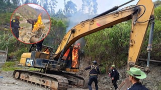 Huánuco: Destruyen maquinaria por más de S/1.2 millones de mineros ilegales