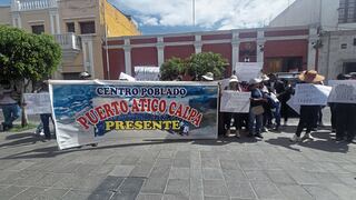 Arequipa: Piden se desbloquee camino a centro poblado Atico Calpa en Caravelí