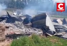 Huancayo: Incendio deja en la calle a familia días antes de Navidad