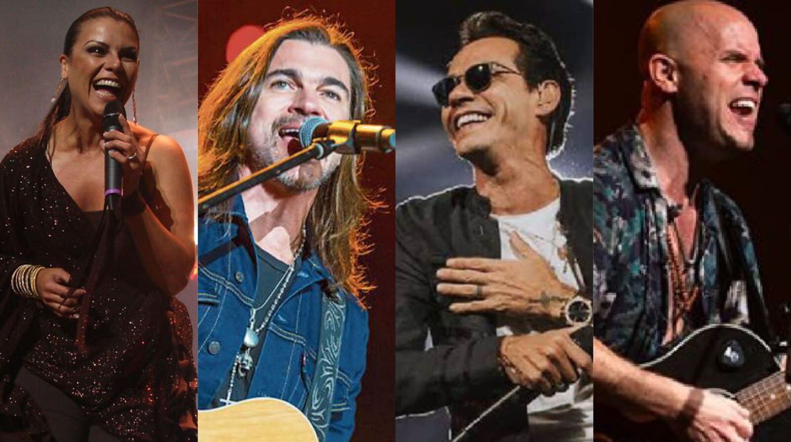 Olga Tañón, Juanes, Marc Anthony, Gian Marco y más artistas en Arequipa. (Foto: GEC)
