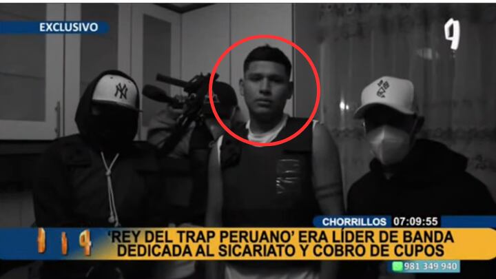 Rey del trap peruano era líder de banda dedicada al sicariato y cobro de cupos. Foto: Buenos Días Perú
