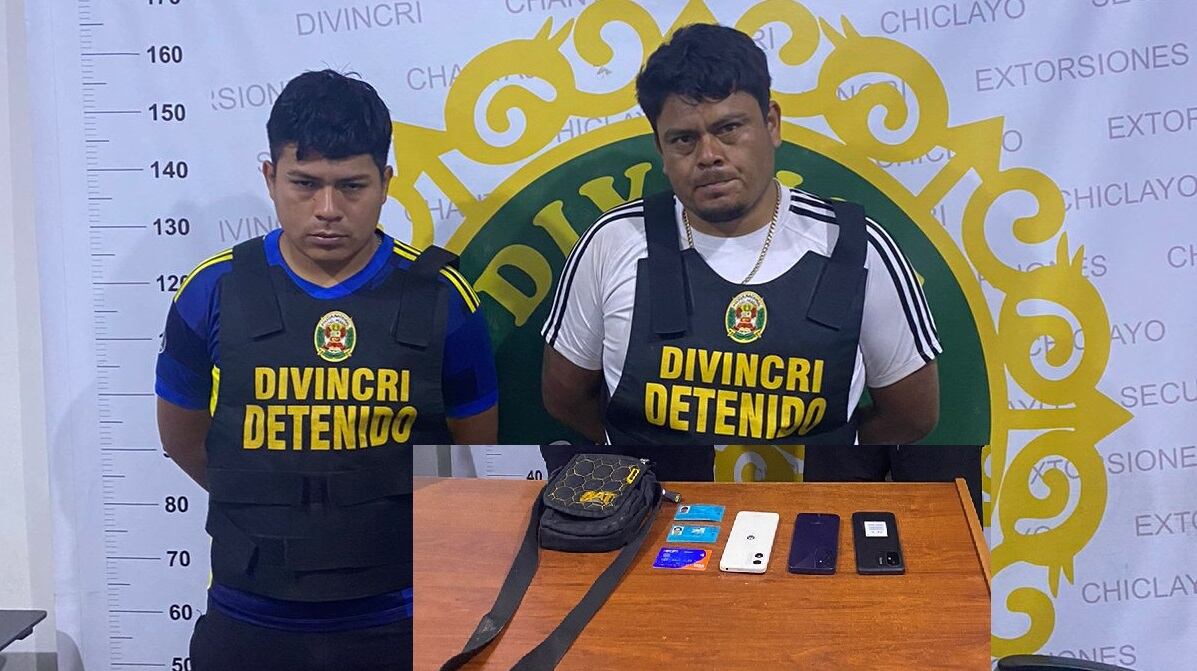 Quedaron detenidos por presunto delito de extorsión.
