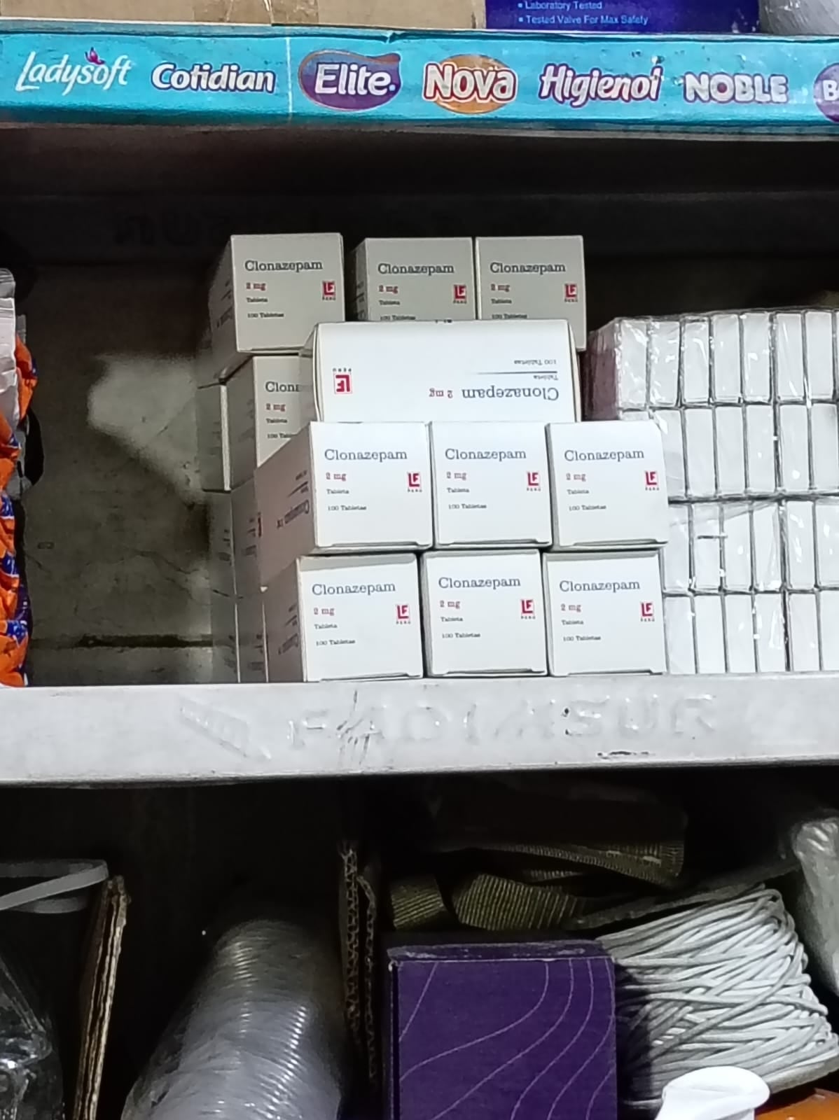Las pastillas de Clonazepam se comercializaban sin receta, según la Municipalidad de Arequipa (Foto: MPA)