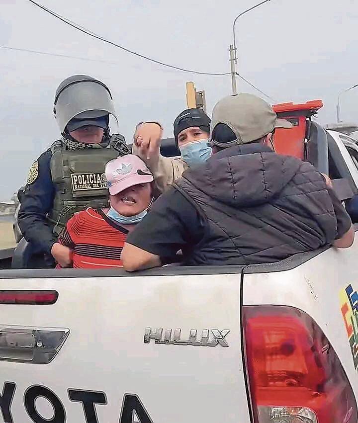 Detención de ciudadanos se dio el 11 de julio por bloqueo de vías. Foto: GEC