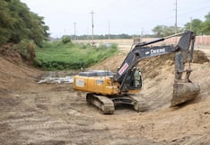 Piura: Limpian 11 kilómetros del dren 1308 para prevenir inundaciones en el distrito de Castilla