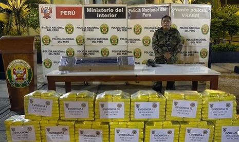 Decomisan 377 kilos de cocaína de alta pureza en Cusco (VIDEO)