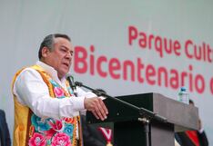 Gustavo Adrianzén sobre baja aprobación a Dina Boluarte: “Esperemos la encuesta después de APEC”