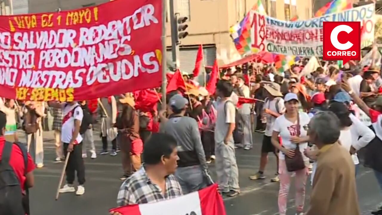 Cercado de Lima: Reportan manifestaciones por aumento de sueldo mínimo. (Foto: Captura Canal N)