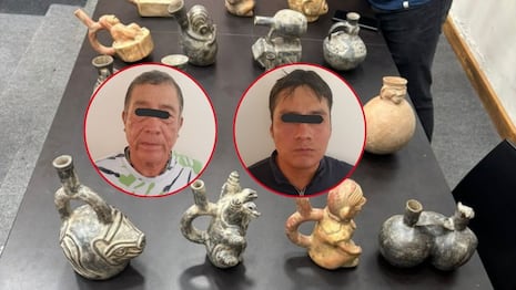 Vendían piezas arqueológicas en vivienda de Trujillo