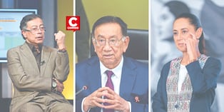 Mandatarios de izquierda, incluido el encargado de la presidencia en el Perú, muestran su talante y pasan por alto un saludo que forma parte del protocolo.