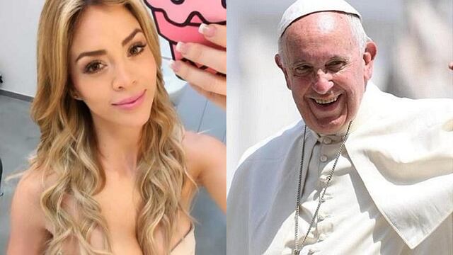 Sheyla Rojas conmovió Twitter al buscar bendición del Papa para su hijo (VIDEO) 