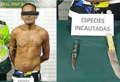 Ica: ex reo intentó matar con cuchillo a persona y fue detenido por la policía en Subtanjalla