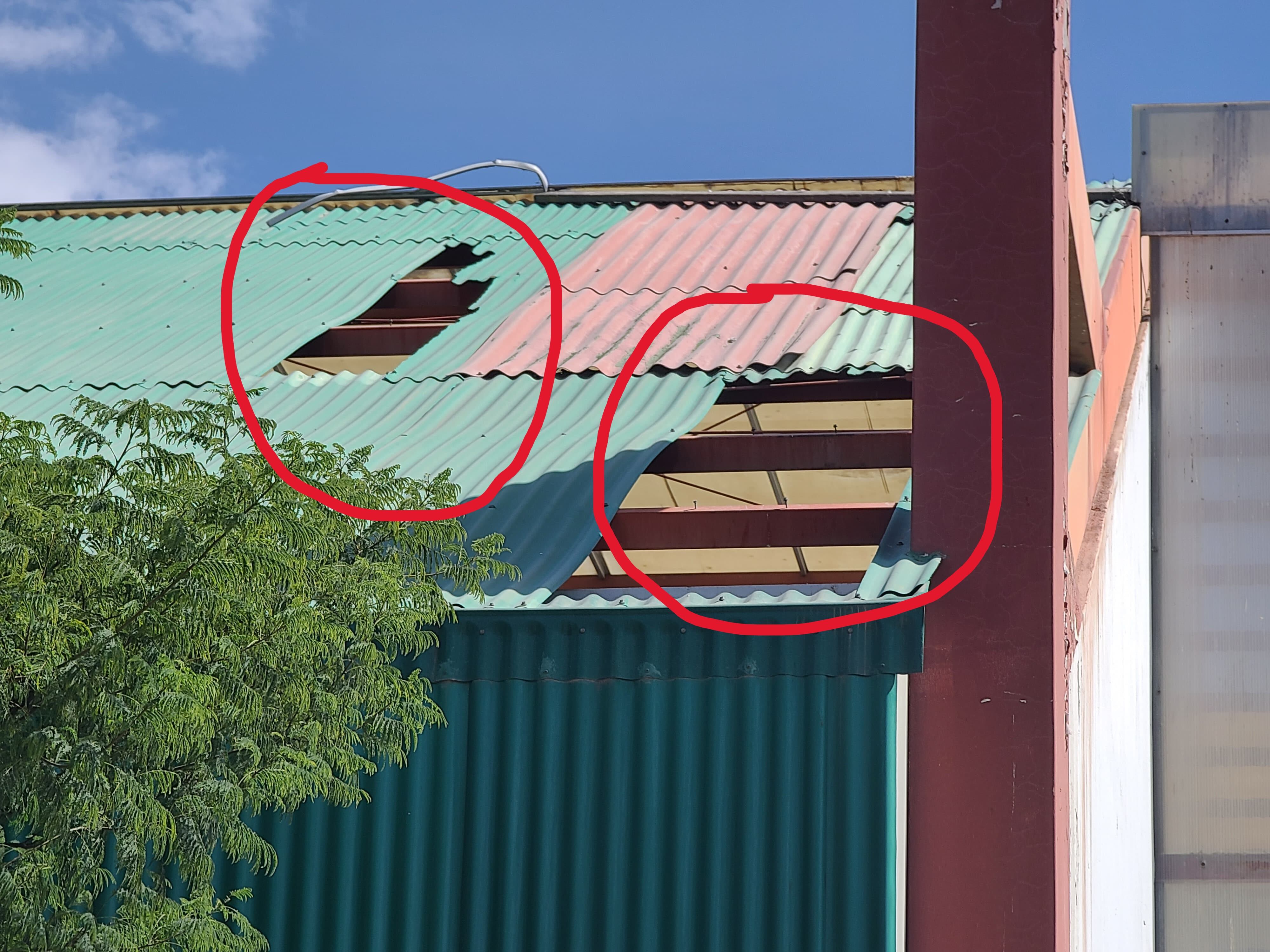 Techo de la piscina de Rayo Chachani requiere cambio