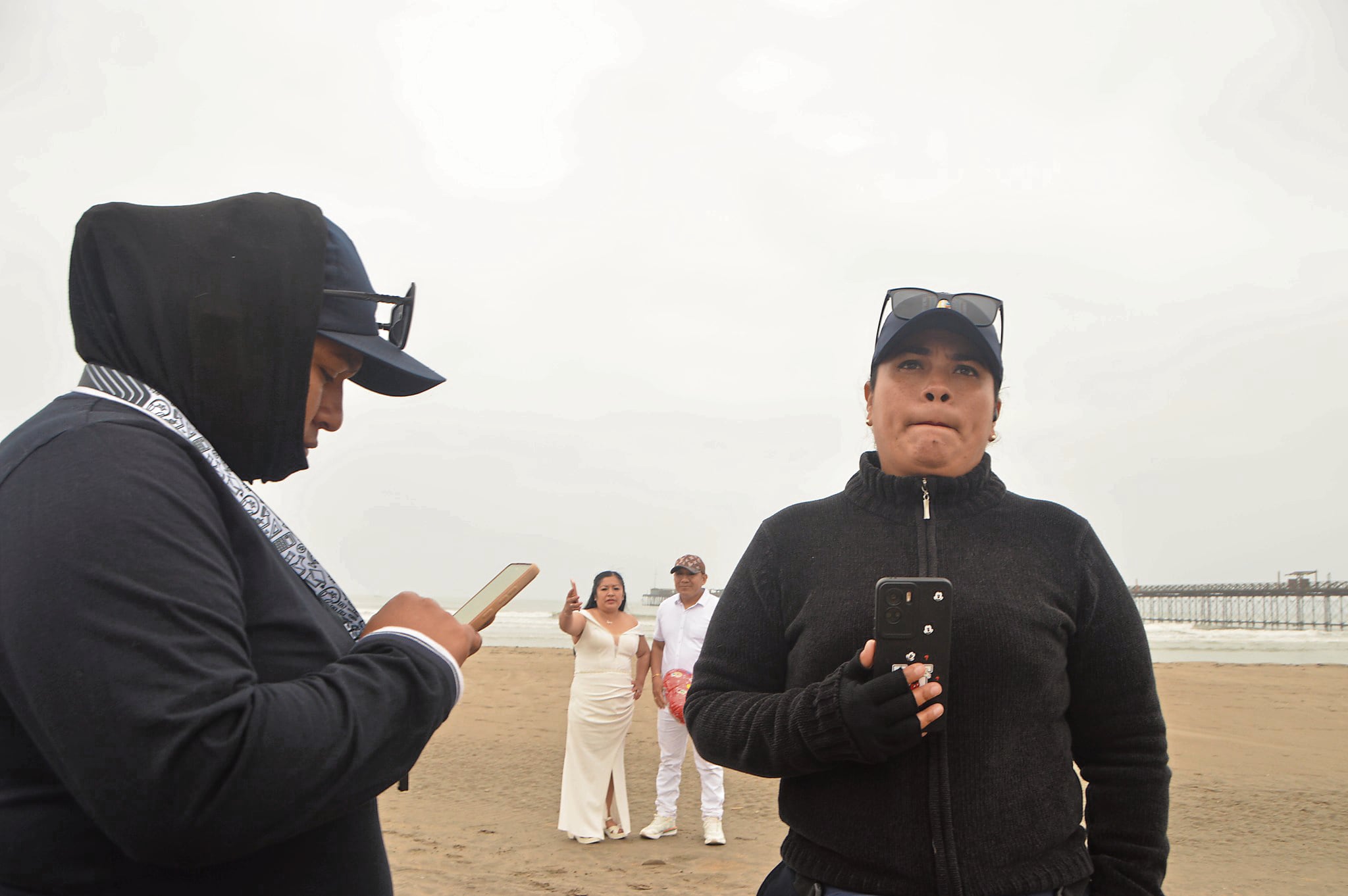 Personal de fiscalización impidió toma de fotograías.