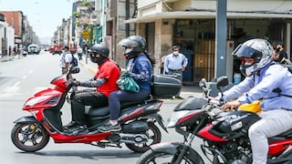 MTC aprueba placas excepcionales para motos y vehículos menores