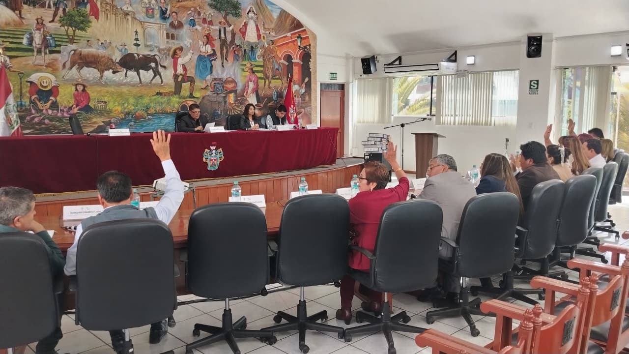 Concejo provincial de Arequipa. Foto: Álvaro Figueroa/GEC.