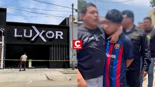 La Libertad: Fiscalía abre investigación contra dos detenidos por explosión en discoteca Luxor de Trujillo