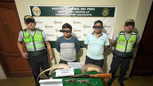 Dos detenidos de la banda criminal “los Cazadores de Cachicoto” de Huánuco