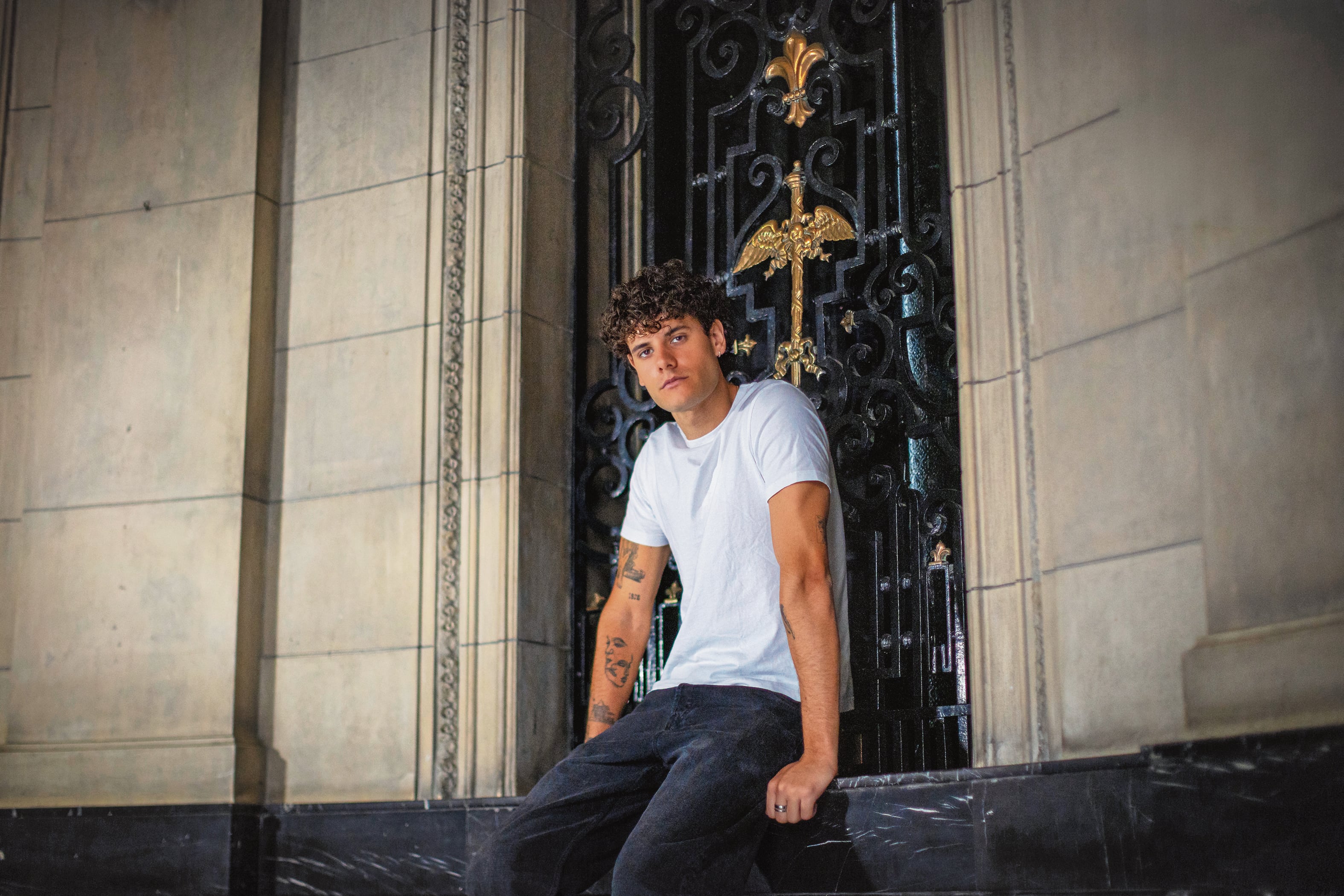 "Mi sueño es que el Perú tenga más artistas jóvenes que lo representen”. Foto: César Bueno