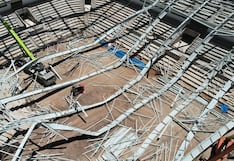 Puno: un muerto y nueve heridos tras caída de estructura metálica en obra del coliseo de Salcedo