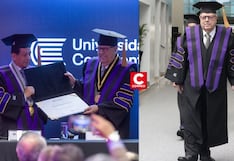 Julio Velarde recibe Doctor Honoris Causa y destaca récord histórico de baja inflación en Perú