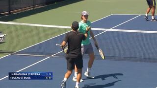 Ignacio Buse y Gonzalo Bueno avanzaron de ronda en dobles del US Open Junior